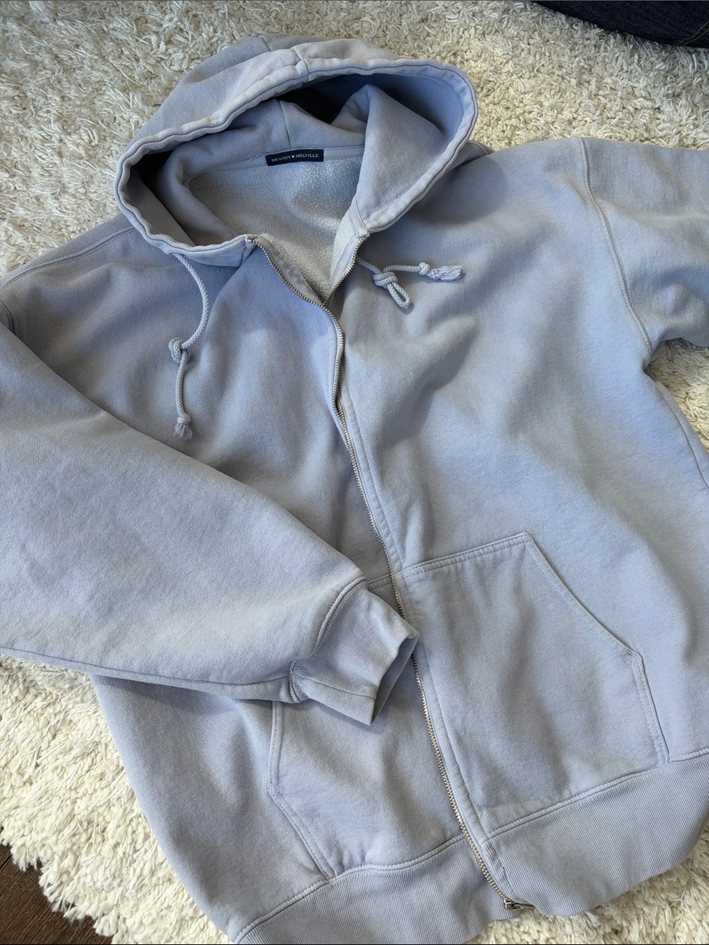 Brandy Melville Light Purple Christy Hoodie